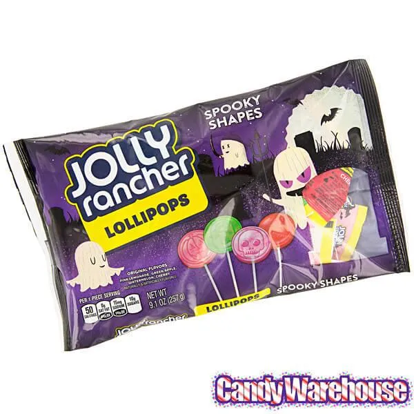 Jolly Rancher Spooky Shapes Lollipops: 18-Piece Bag - Image 2