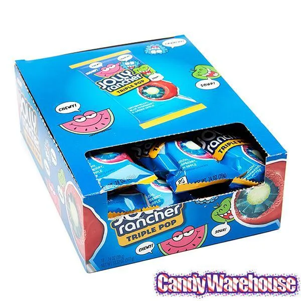 Jolly Rancher Triple Pop Suckers: 18-Piece Box - Image 5