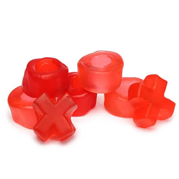 Jolly Rancher X's and O's Gummy Candy: 10-Ounce Bag