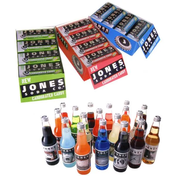 Jones Soda Carbonated Candy Tins: 24-Piece Assortment Box - Image 2