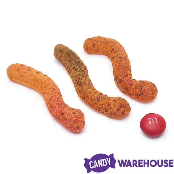 Jovy Crazy Gummy Worms Revolcado Chamoy Candy: 5LB Bag - Image 3