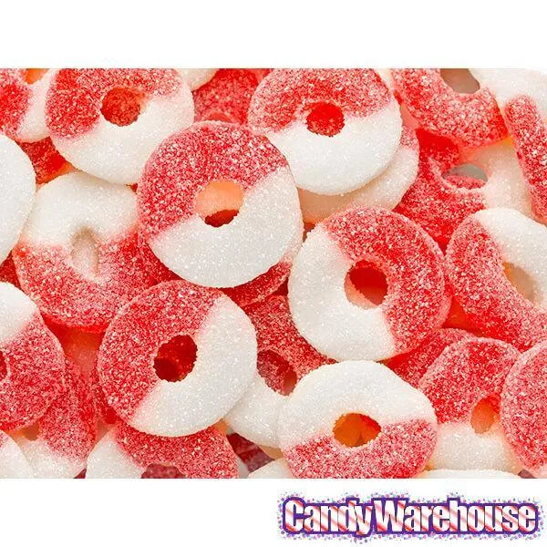 Jovy Cherry Gummy Rings: 5LB Bag - Image 2