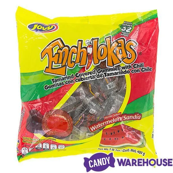 Jovy Enchilokas Watermelon Chili Gummy Candy: 32-Piece Bag - Image 2