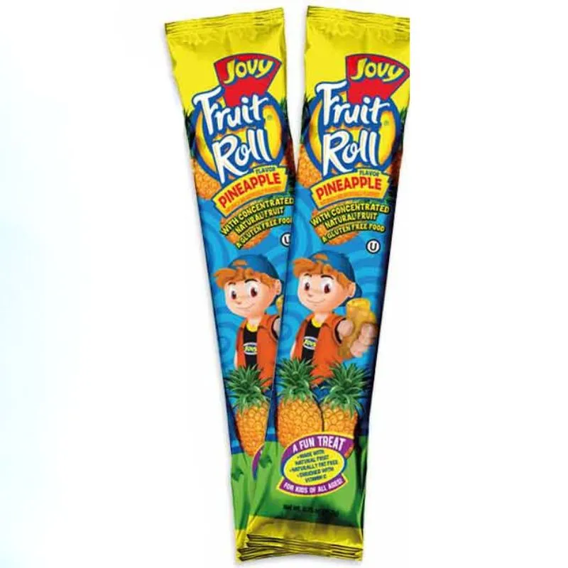 Jovy Pineapple Fruit Rolls: 48-Piece Box - Image 3