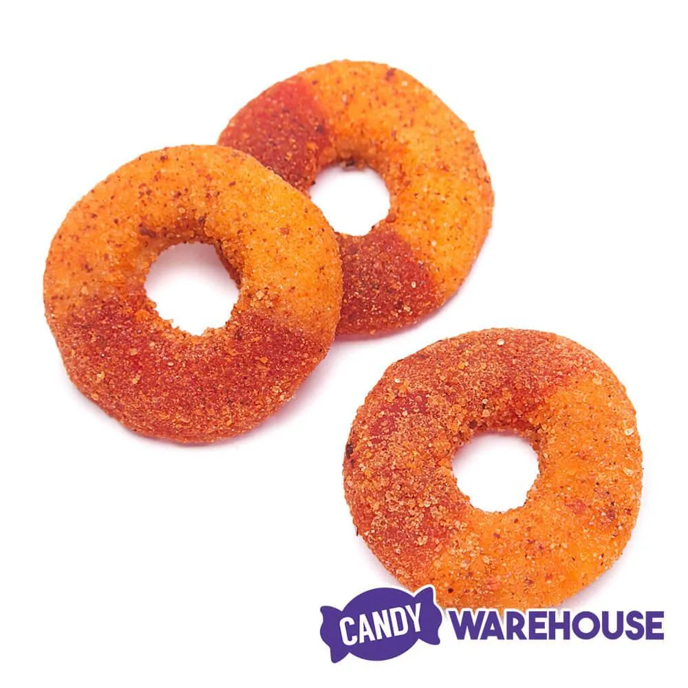 Jovy Crazy Gummy Rings Chamoy Candy - Watermelon: 5LB Bag - Image 2