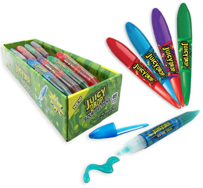 Juicy Drop Gel Pens: 24-Piece Box