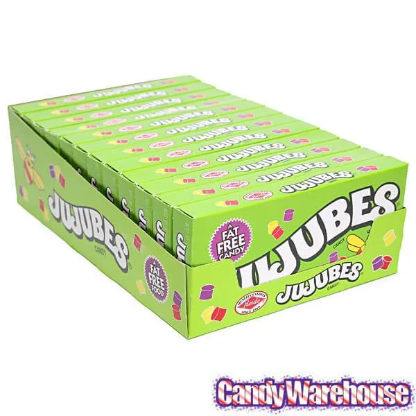 Jujubes Candy 5.5-Ounce Packs: 12-Piece Box - Image 3