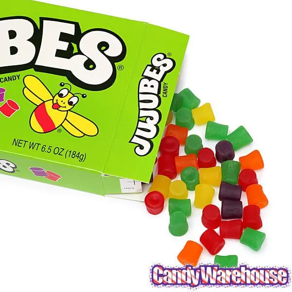 Jujubes Candy 5.5-Ounce Packs: 12-Piece Box - Image 4