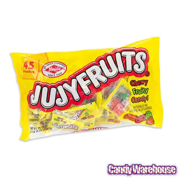JujyFruits Fun Size Candy Packs: 45-Piece Bag - Image 3