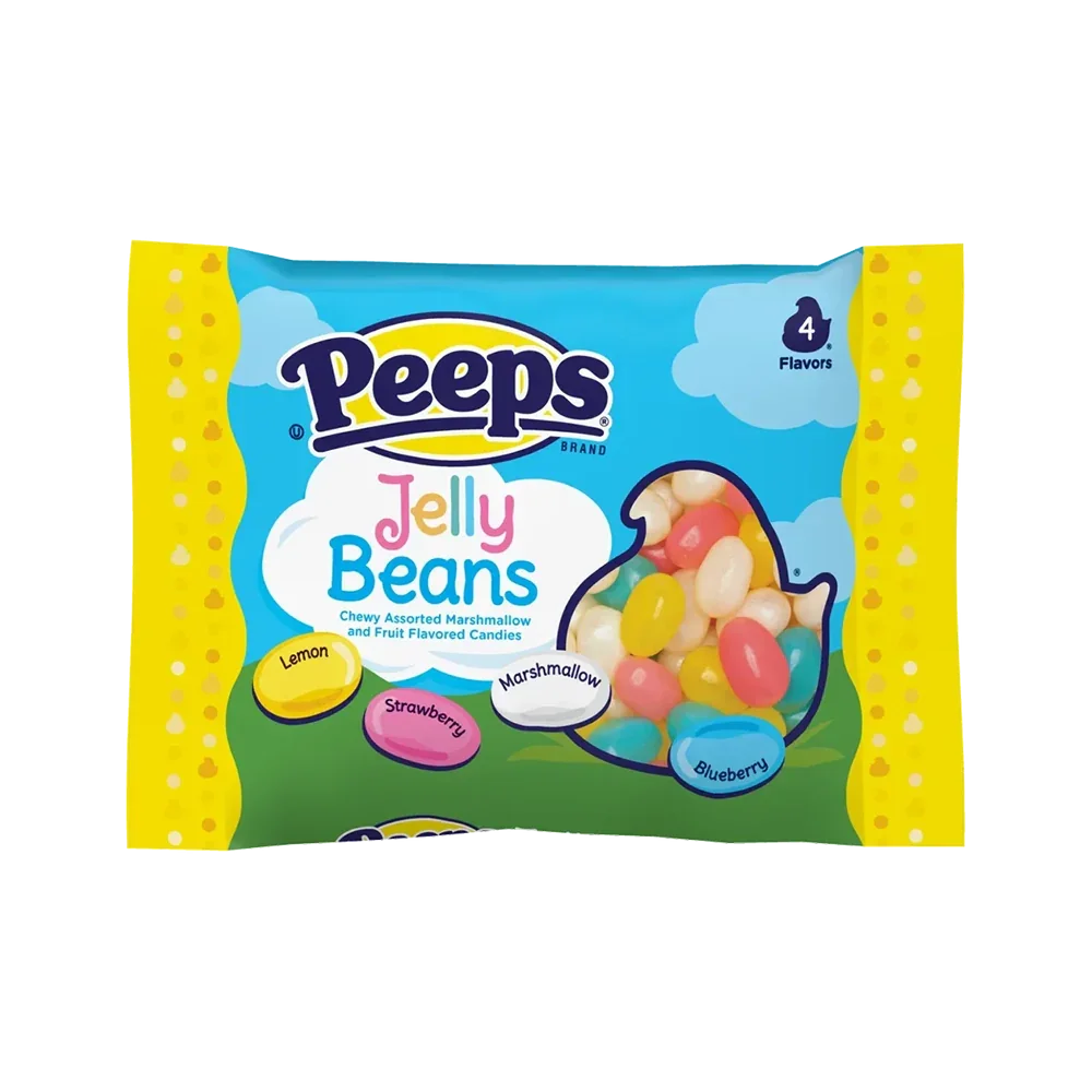 Just Born Peeps Jelly Beans: 8-Count Case
