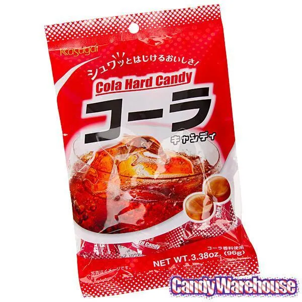 Kasugai Fizzing Cola Hard Candy: 3.78-Ounce Bag - Image 3