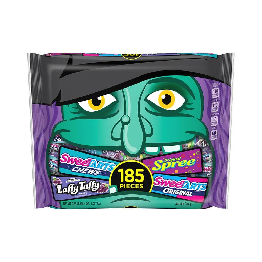 SweeTarts Chews - Spree - Laffy Taffy - SweeTarts Candy Assortment: 185-Piece Bag