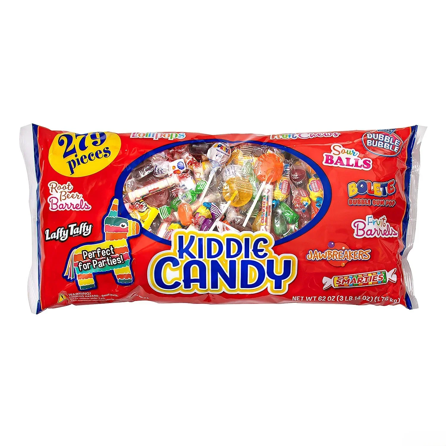 Kiddie Mix Candy Mix Assortment: 279-Piece Bag