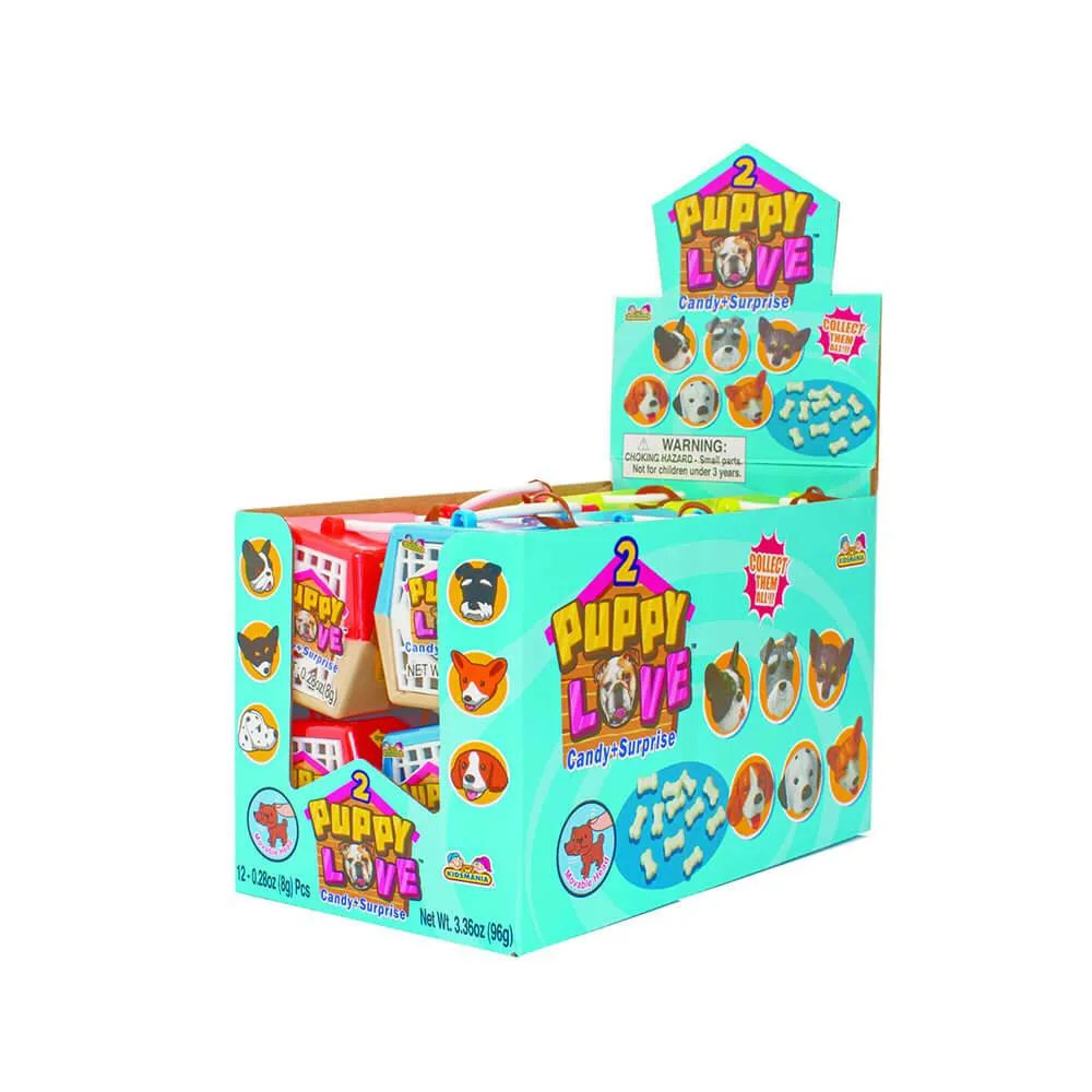 Kidsmania Puppy Love Candy and Surprise: 12-Piece Box - Image 2