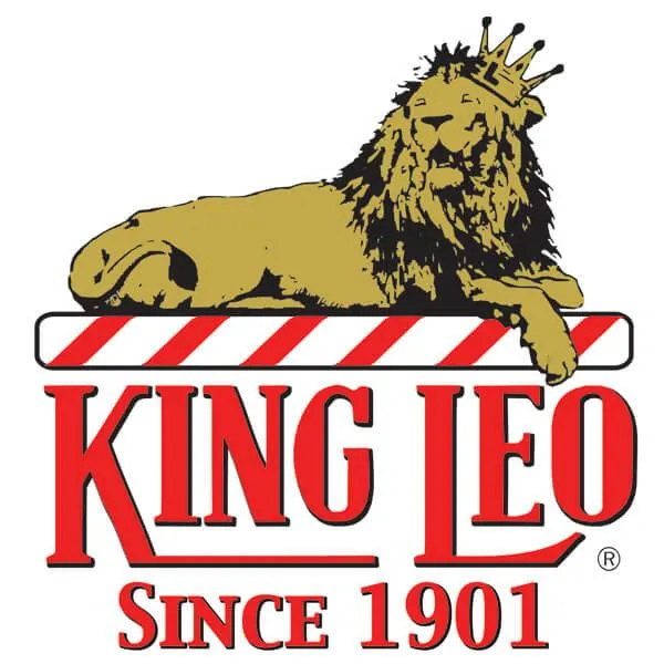 King Leo Crushed Peppermint Candy Cane Bits: 1LB Jar - Image 2