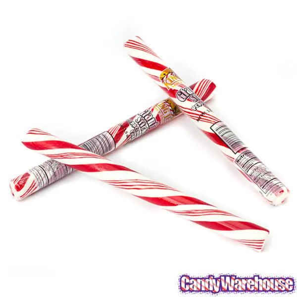 King Leo Jumbo Peppermint Candy Sticks: 48-Piece Display - Image 2