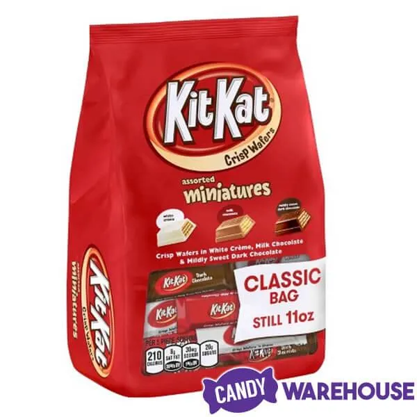 Kit Kat Assorted Minis Candy: 32-Piece Bag - Image 2