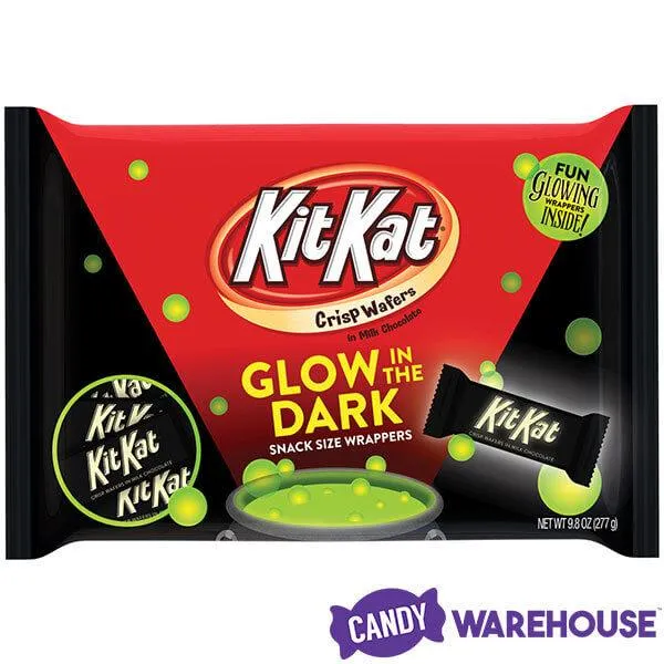 Kit Kat Glow in the Dark Snack Size Candy Bars: 9.8-Ounce Bag - Image 4