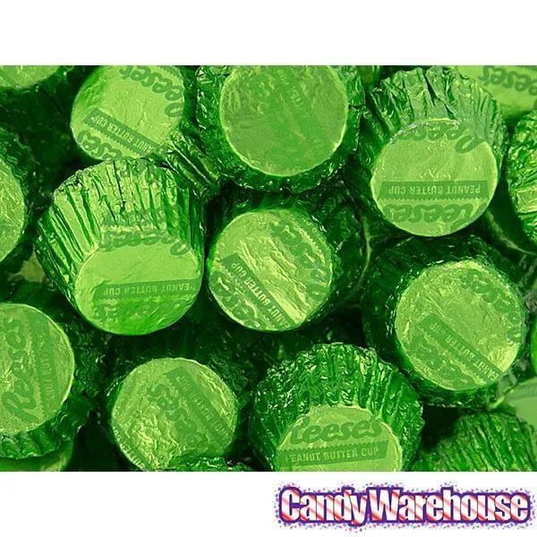 Reese's Peanut Butter Cups Miniatures - Kiwi Green: 200-Piece Bag - Image 5