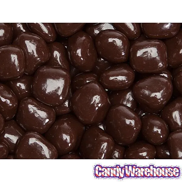 Koppers Bite-Size Dark Chocolate Covered Orange Peels Candy: 5LB Bag - Image 4