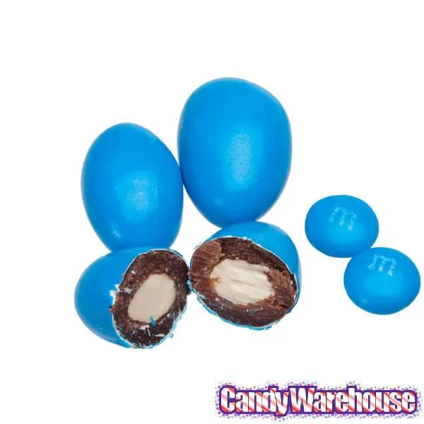 Koppers Chocolate Jordan Almonds - Azure Blue: 5LB Bag - Image 2