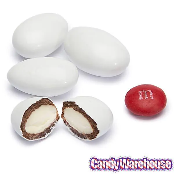 Koppers Chocolate Jordan Almonds - White: 5LB Bag - Image 2