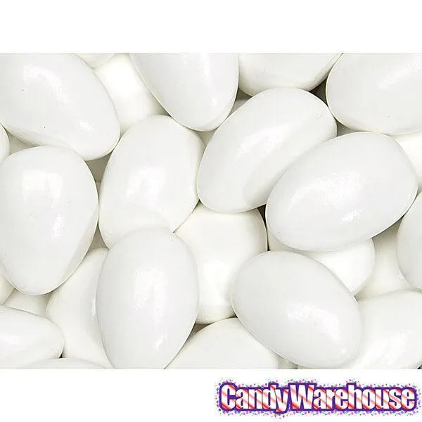 Koppers Chocolate Jordan Almonds - White: 5LB Bag - Image 5