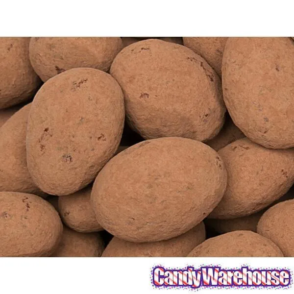 Koppers Cocoa Dusted Chocolate Almonds: 5LB Bag - Image 4