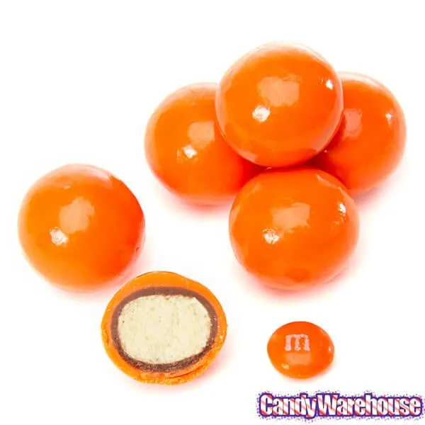 Koppers Milk Chocolate Covered Malt Balls - Orange: 5LB Bag - Image 2