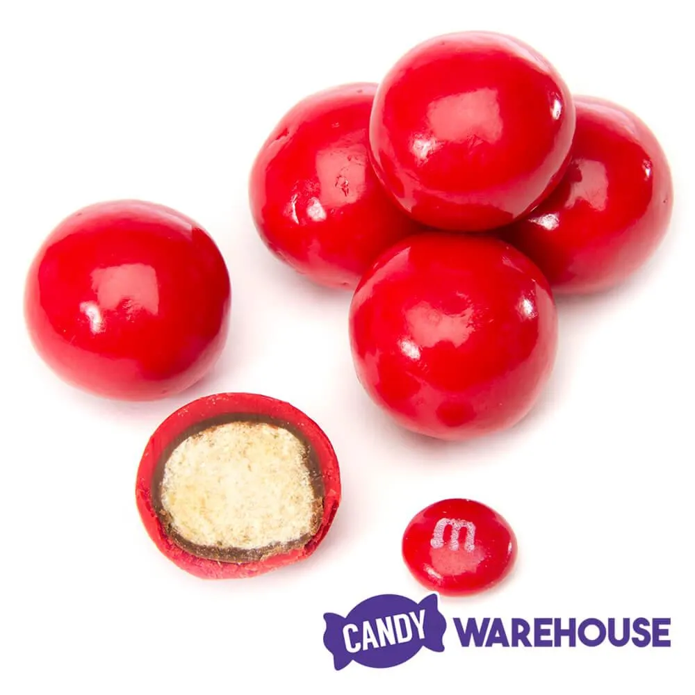 Koppers Milk Chocolate Covered Malt Balls - Red: 5LB Bag - Image 3