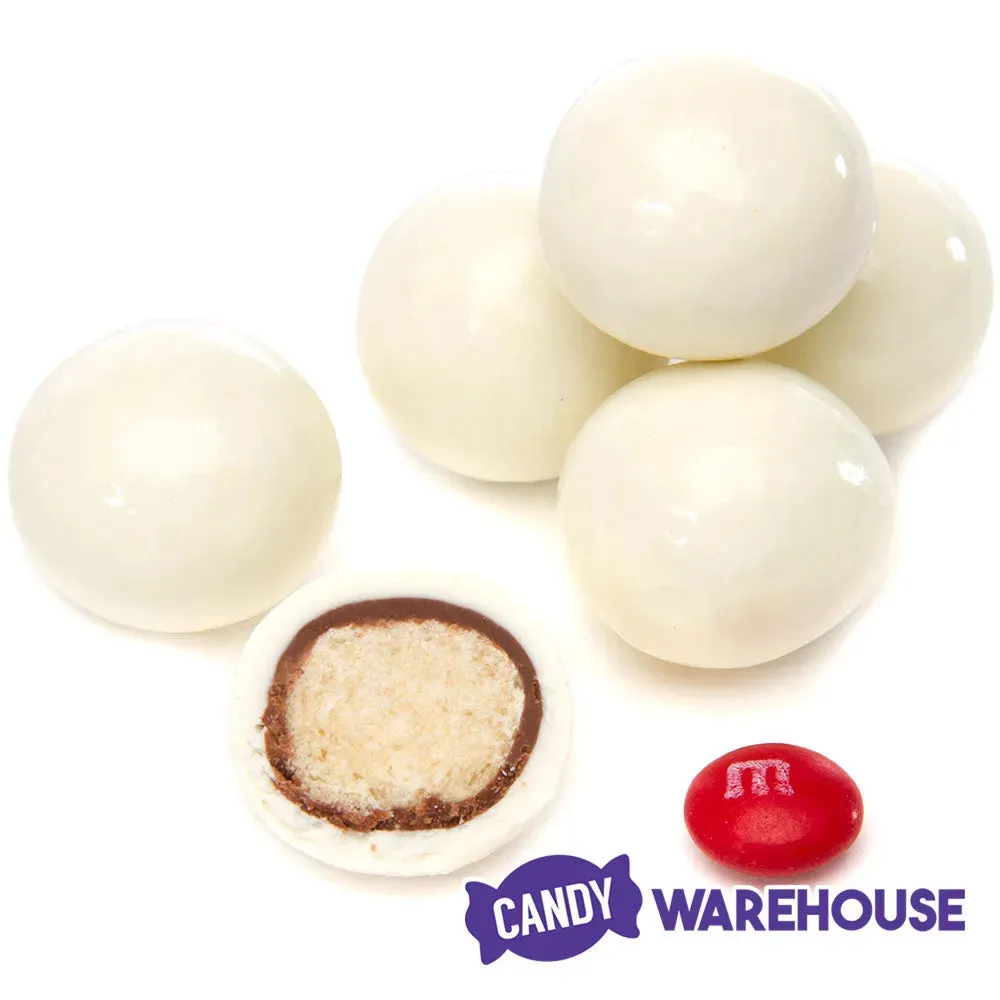 Koppers Milk Chocolate Covered Malt Balls - White: 5LB Bag - Image 4