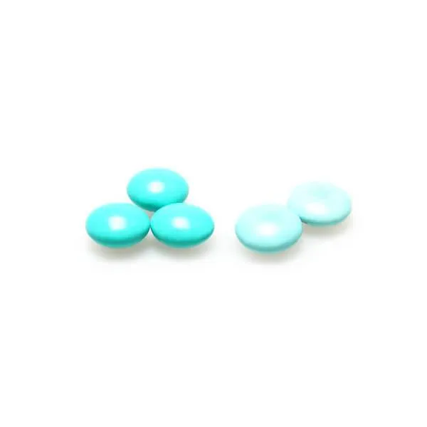 Koppers Milk Chocolate Gems - Pastel Blue: 5LB Bag - Image 3