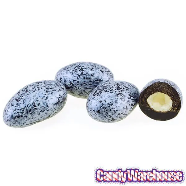 Koppers Silver Pearlescence Dark Chocolate Jordan Almonds: 5LB Bag - Image 2