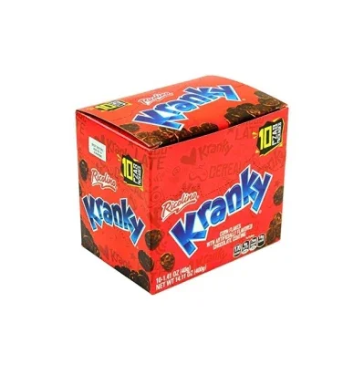 Kranky Chocolate Corn Flakes: 10-Piece Box - Image 2