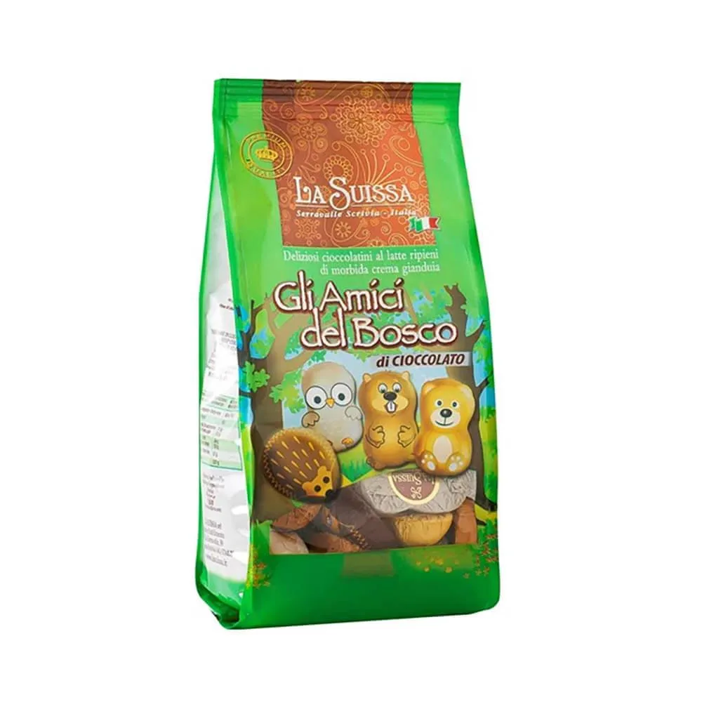 La Suissa Forest Friends Foil Wrapped Chocolates: 6-Ounce Bag - Image 2