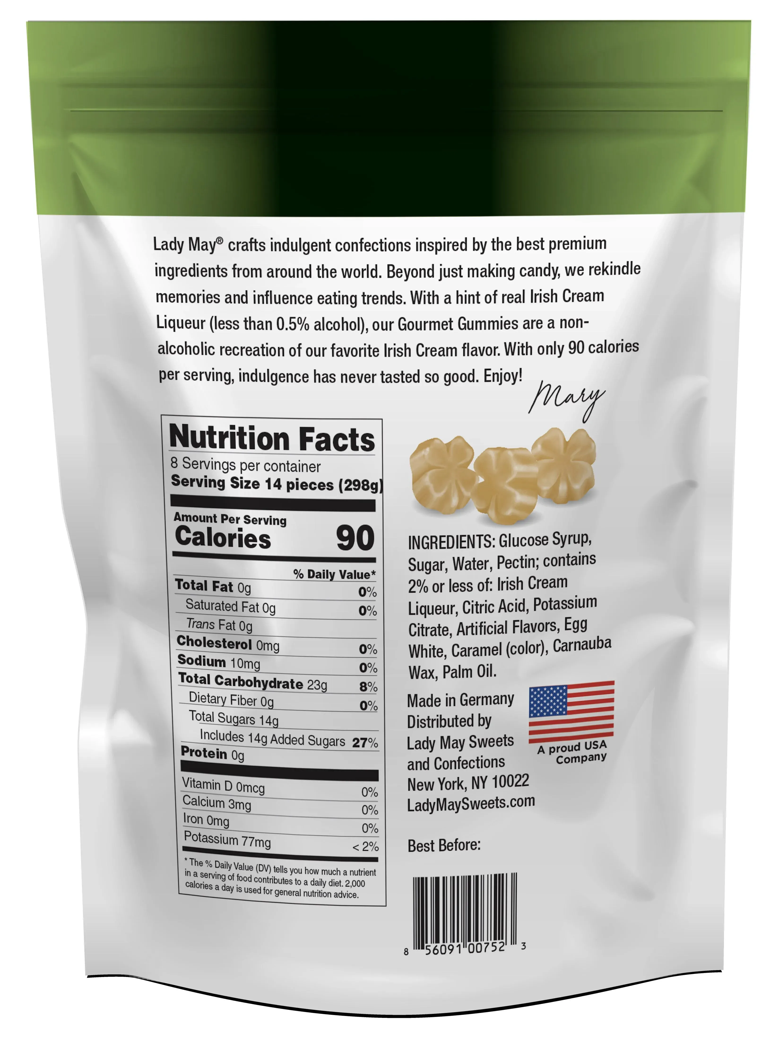 Lady May Sweets Gourmet Irish Cream Gummies - Image 4