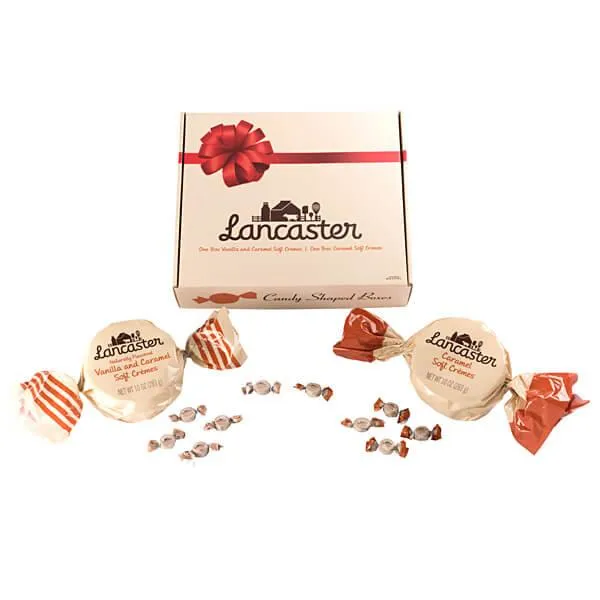 Lancaster Soft Cremes - Caramel and Vanilla - Caramel Candy Packs: 2-Piece Gift Box - Image 3