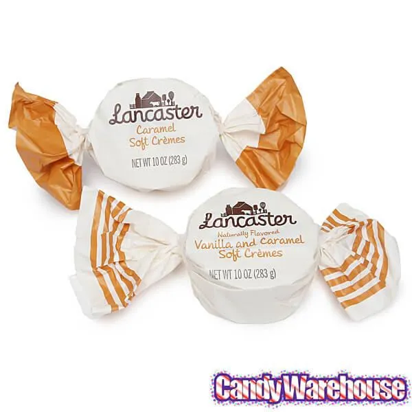 Lancaster Soft Cremes - Caramel and Vanilla - Caramel Candy Packs: 2-Piece Gift Box - Image 4