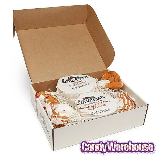 Lancaster Soft Cremes - Caramel and Vanilla - Caramel Candy Packs: 2-Piece Gift Box - Image 9