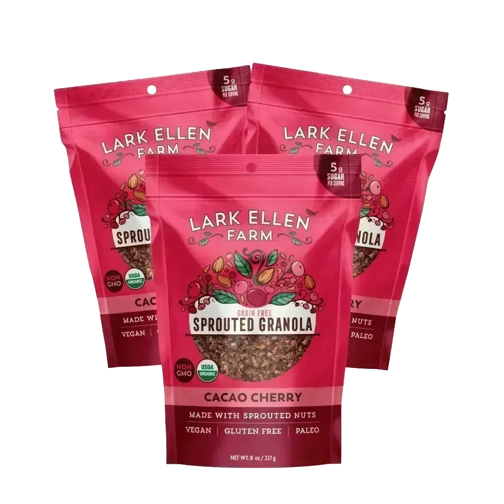 Lark Ellen Farm Cacao Cherry  Sprouted Granola (Grainfree) - Image 2