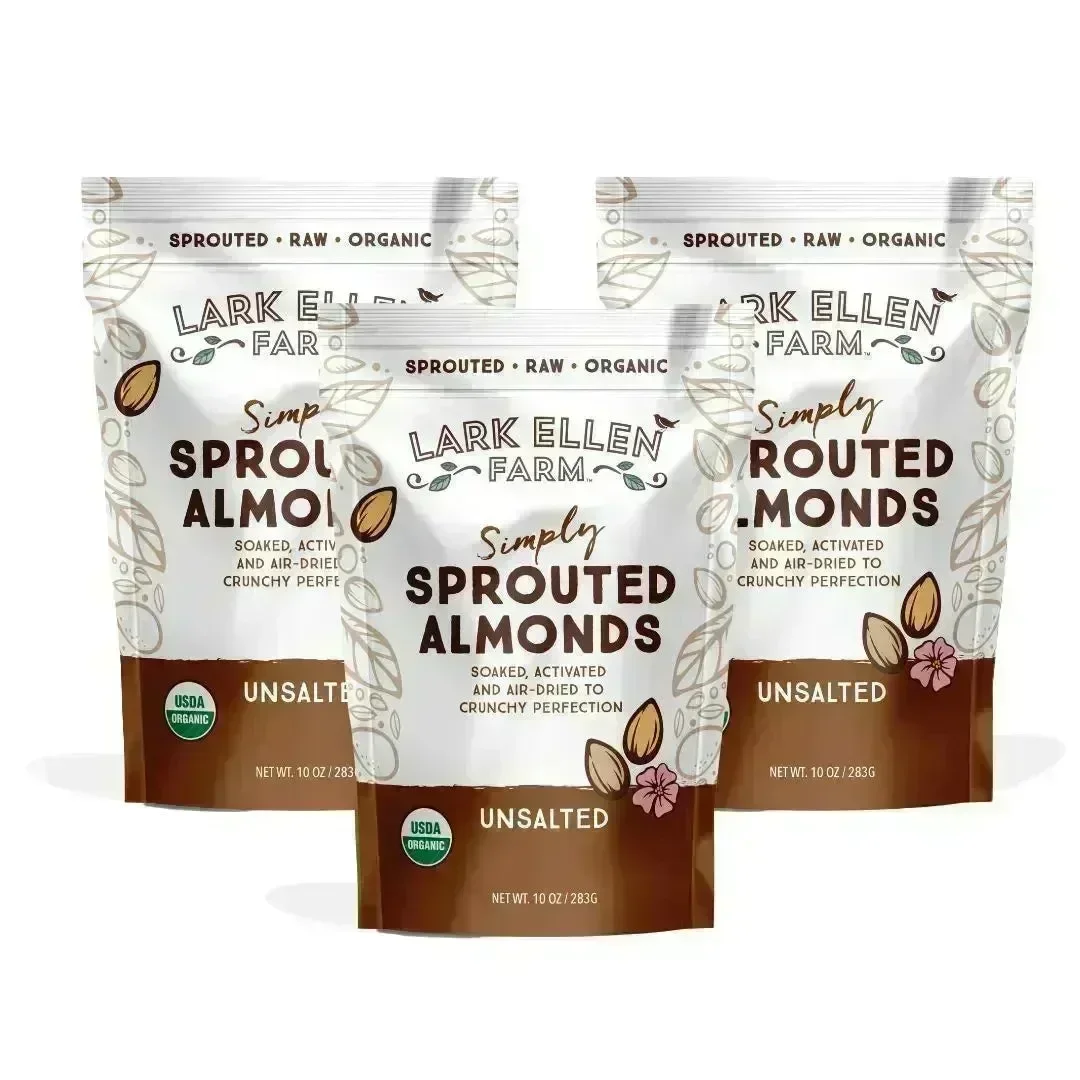 Lark Ellen Farm Sprouted Almonds, Organic - Image 2