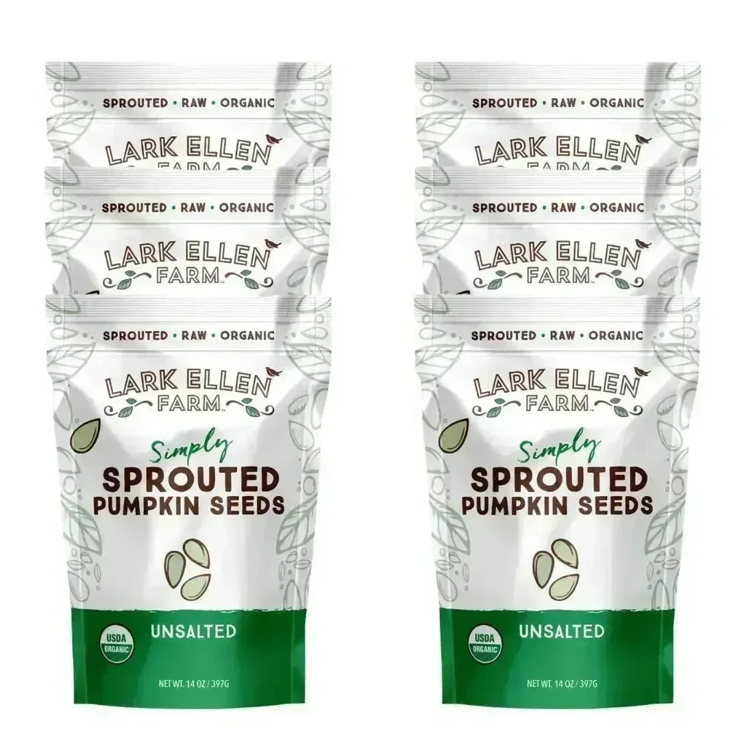 Lark Ellen Farm Sprouted Pumpkin Seeds, Organic - Image 3