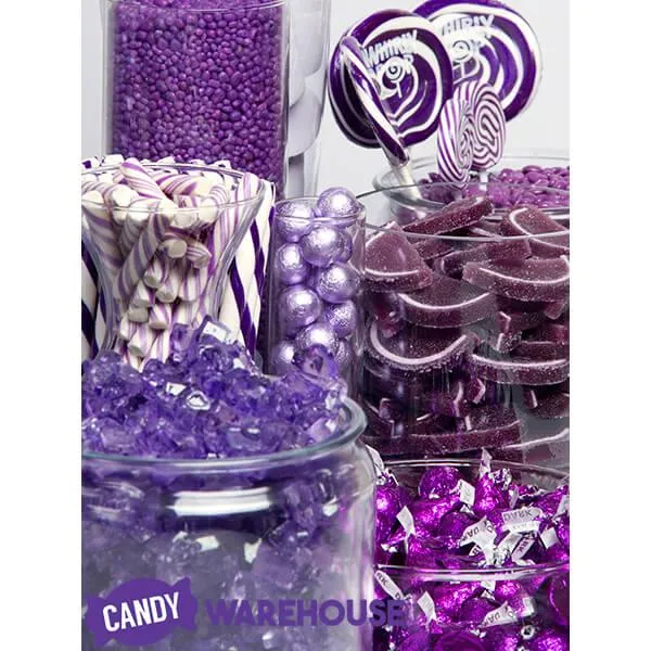 Foiled Milk Chocolate Balls - Lavender: 2LB Bag - Image 2