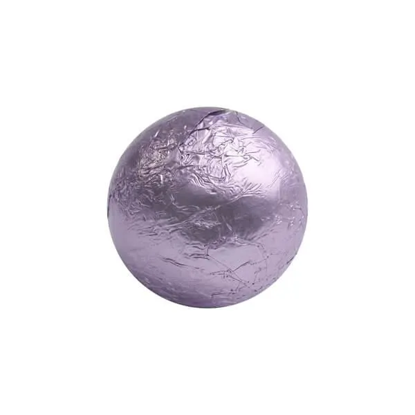 Foiled Milk Chocolate Balls - Lavender: 2LB Bag - Image 5