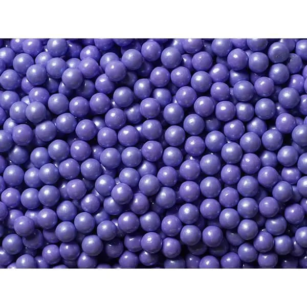 Sugar Candy Beads - Lavender Purple: 2LB Bag
