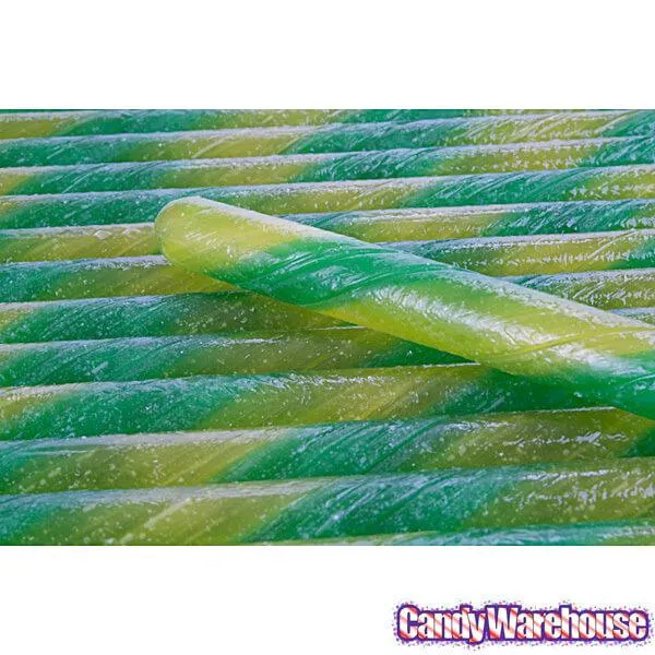 Old Fashioned Hard Candy Sticks - Lemon Lime: 80-Piece Box - Image 3
