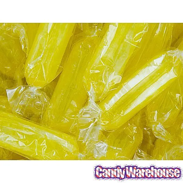 Rods Hard Candy - Lemon: 3LB Bag - Image 2