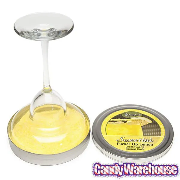 Sweetini Cocktail Rim Sugar - Lemon: 4-Ounce Tin - Image 4