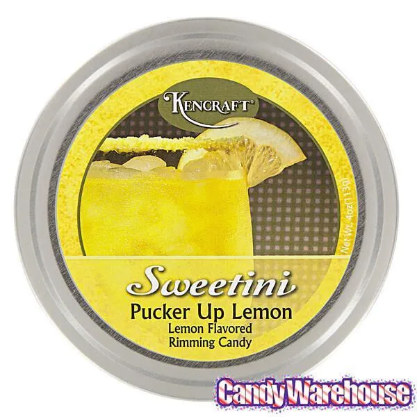 Sweetini Cocktail Rim Sugar - Lemon: 4-Ounce Tin - Image 6