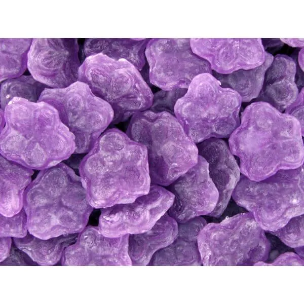 Leone Mini Hard Candy Purple Violets Flowers: 5-Ounce Tin - Image 2